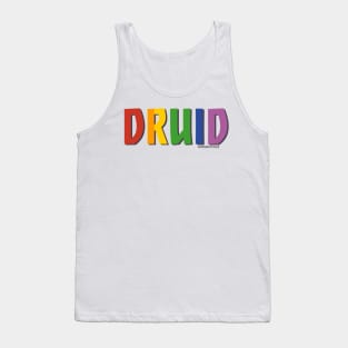 Druid Pride Shirt (Rainbow) Tank Top